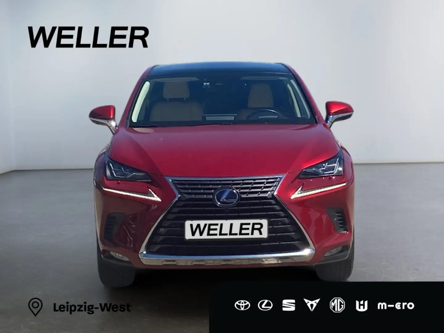 Lexus NX 300h E-FOUR Luxury Line *Matrix*360*HUD*Pano* Rot - 2
