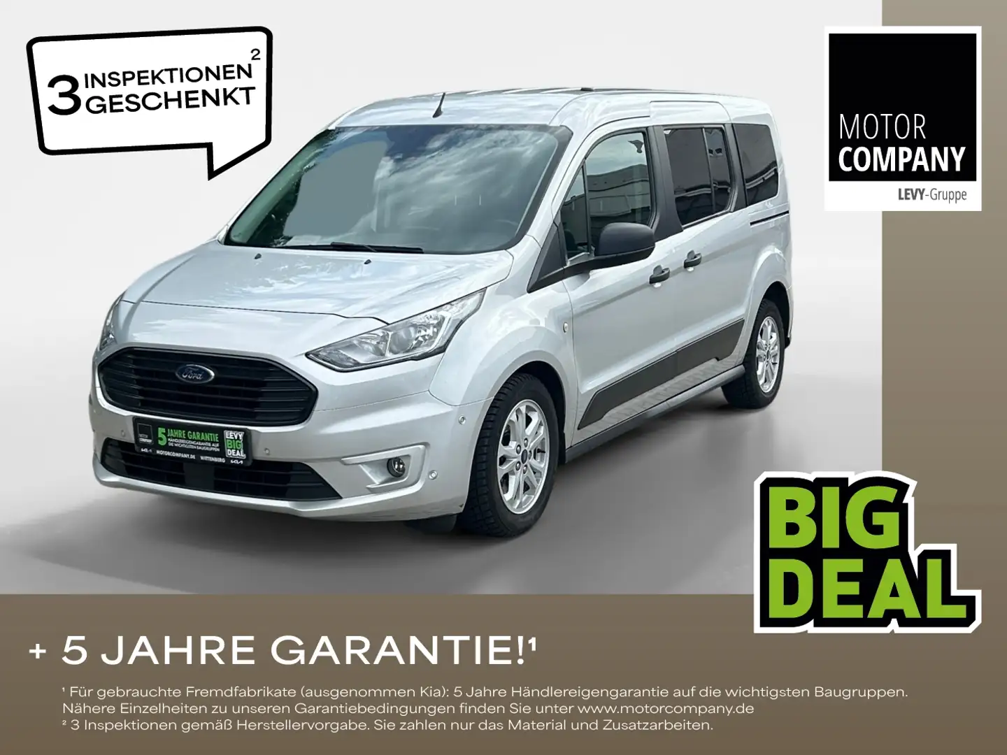 Ford Tourneo Connect 1.5 TDCi/EcoBlue Grand Trend LM Ezüst - 1
