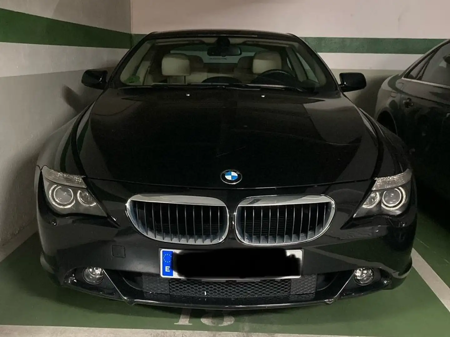 BMW 630 630i Noir - 1