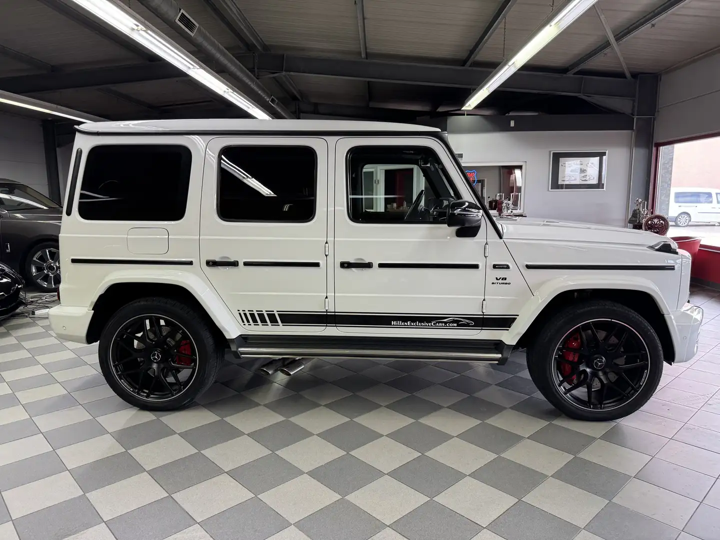 Mercedes-Benz G 63 AMG Dt. Auto Burmester*Sitzklima*Distronic Weiß - 2