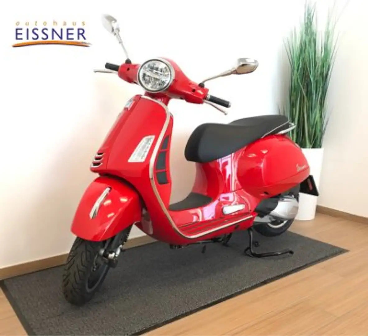 Vespa GTS Super 125 Rojo - 1