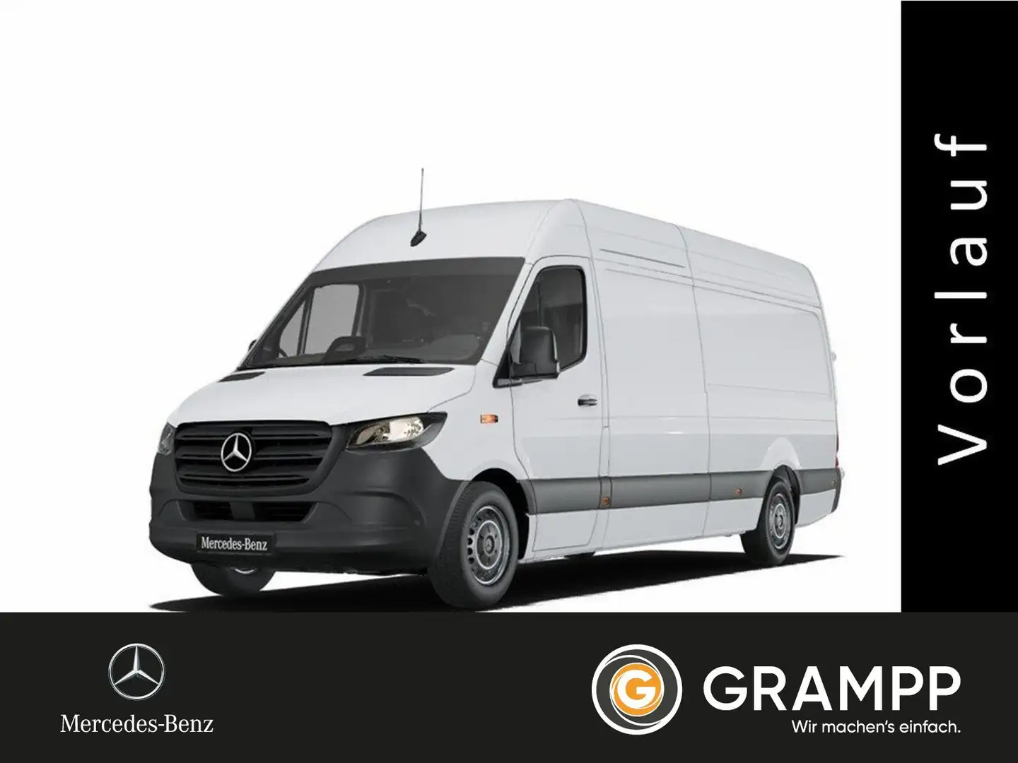 Mercedes-Benz Sprinter 317 Sprinter Ka L3H2 9G-tronic*AHK*Neues Modell Weiß - 1