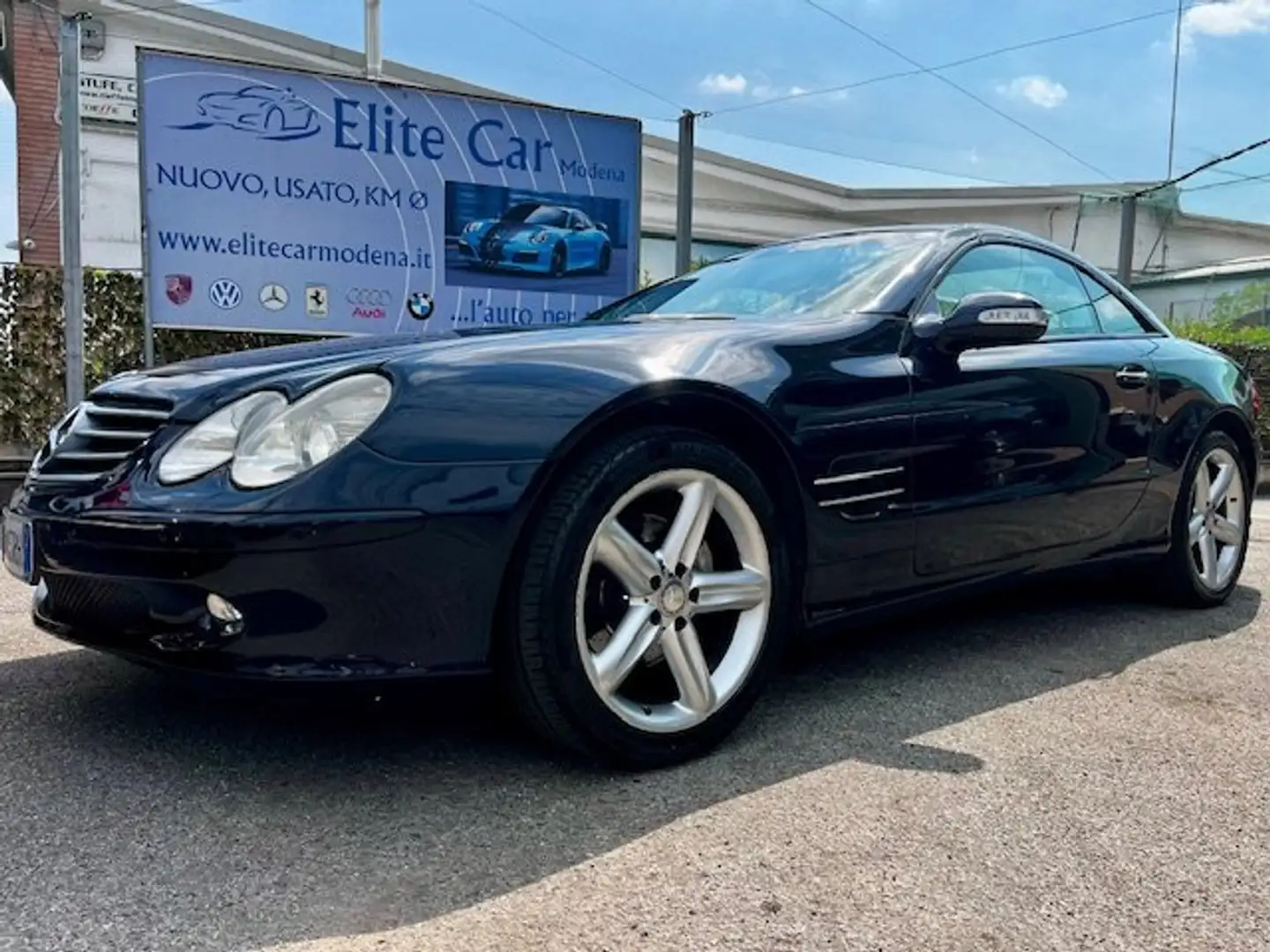 Mercedes-Benz SL 350 Roadster V6 " MECCANICA E CAPOTE PERFETTA" Blu/Azzurro - 1