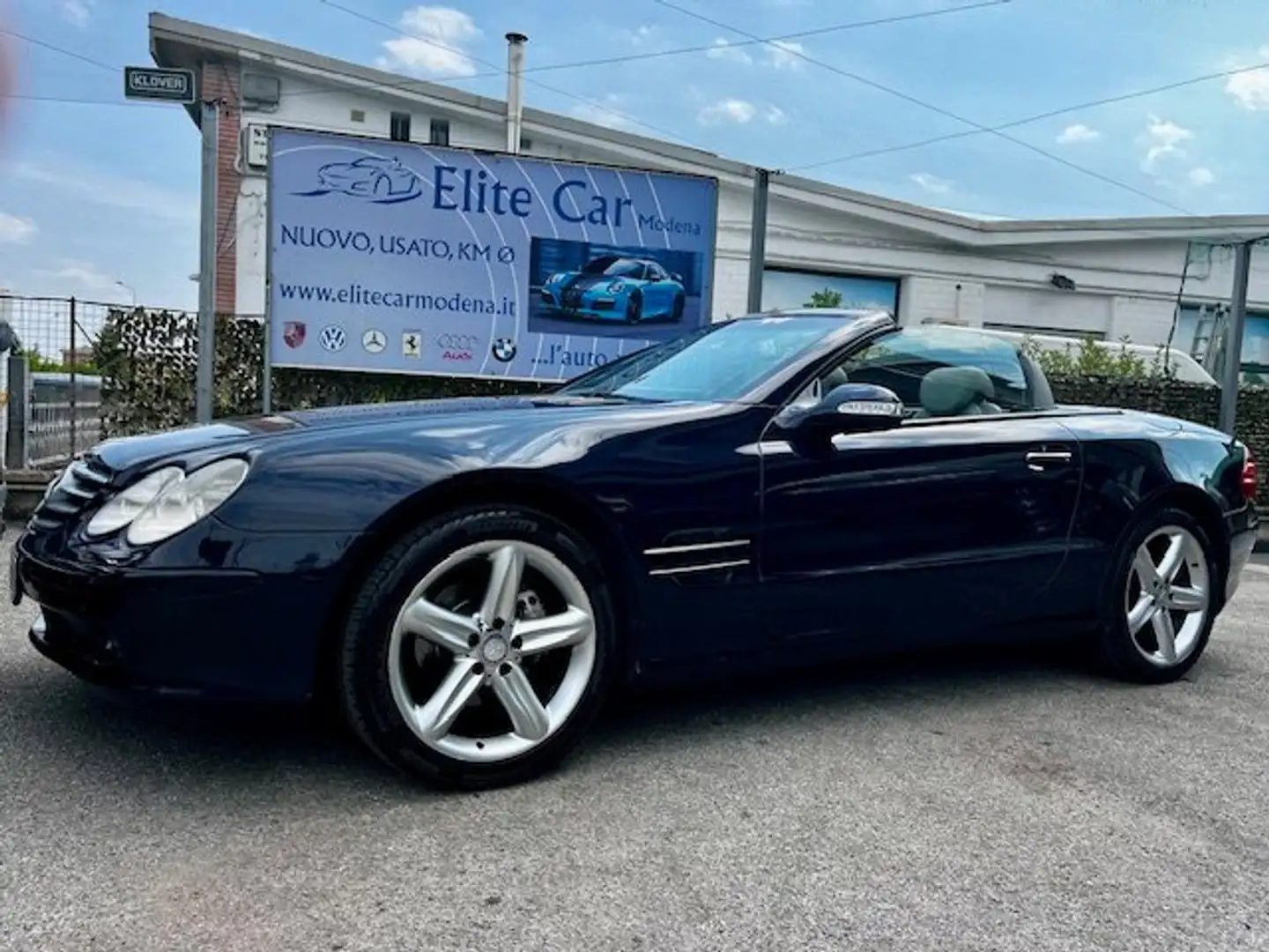 Mercedes-Benz SL 350 Roadster V6 " MECCANICA E CAPOTE PERFETTA" Blu/Azzurro - 2