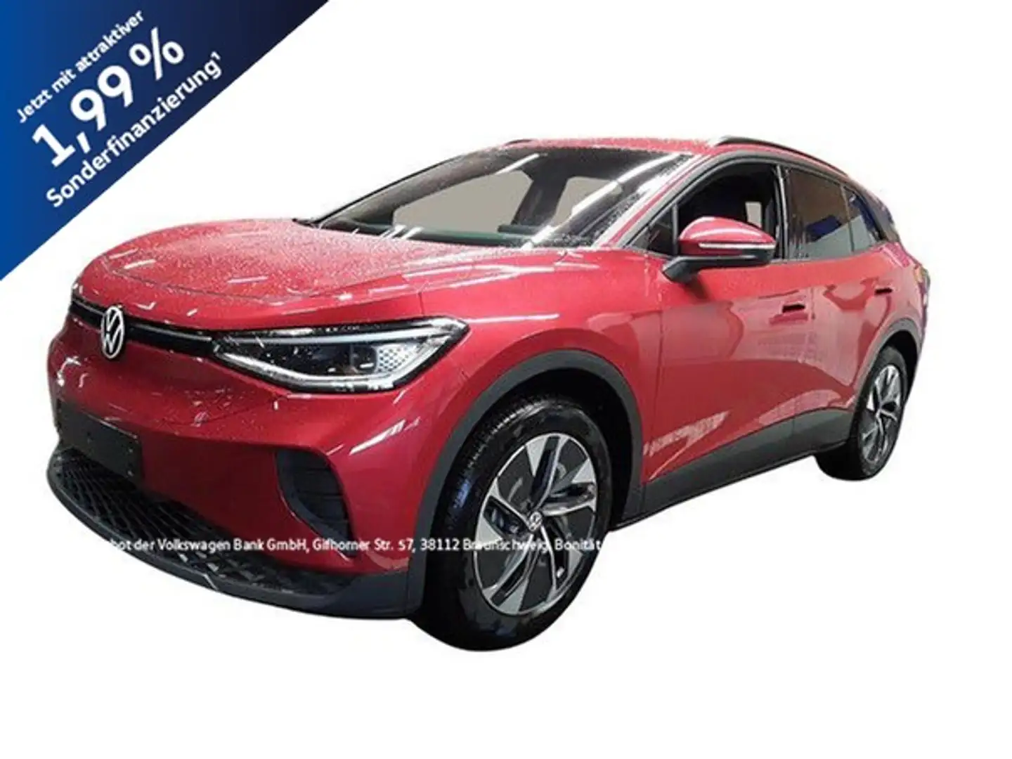 Volkswagen ID.4 Pure AHK Wärmep. ACC Navi IQ-Light 19Zoll Rot - 1