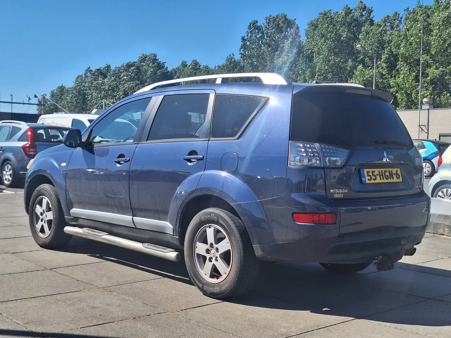 Mitsubishi Outlander €4950,-2.4 Inspire AIRCO APK TREKHAAK NAPPAS Blu/Azzurro - 2
