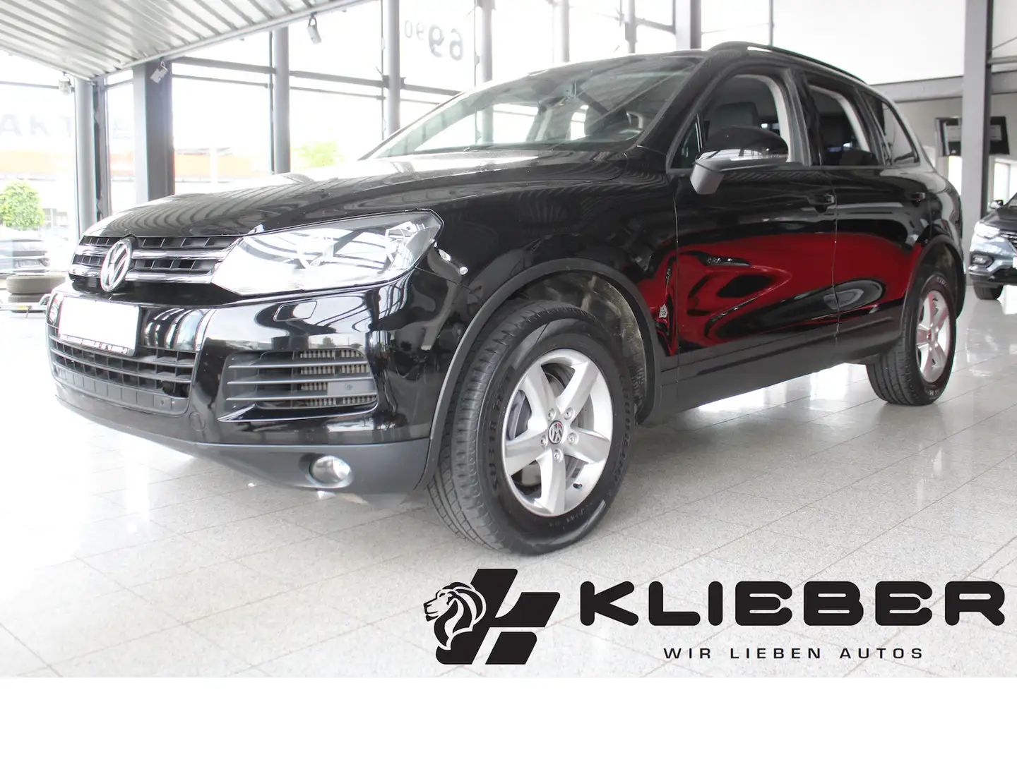 Volkswagen Touareg V6 3.0 TDI TIP NAV*AHK schwenkb.*TELEFON Schwarz - 1