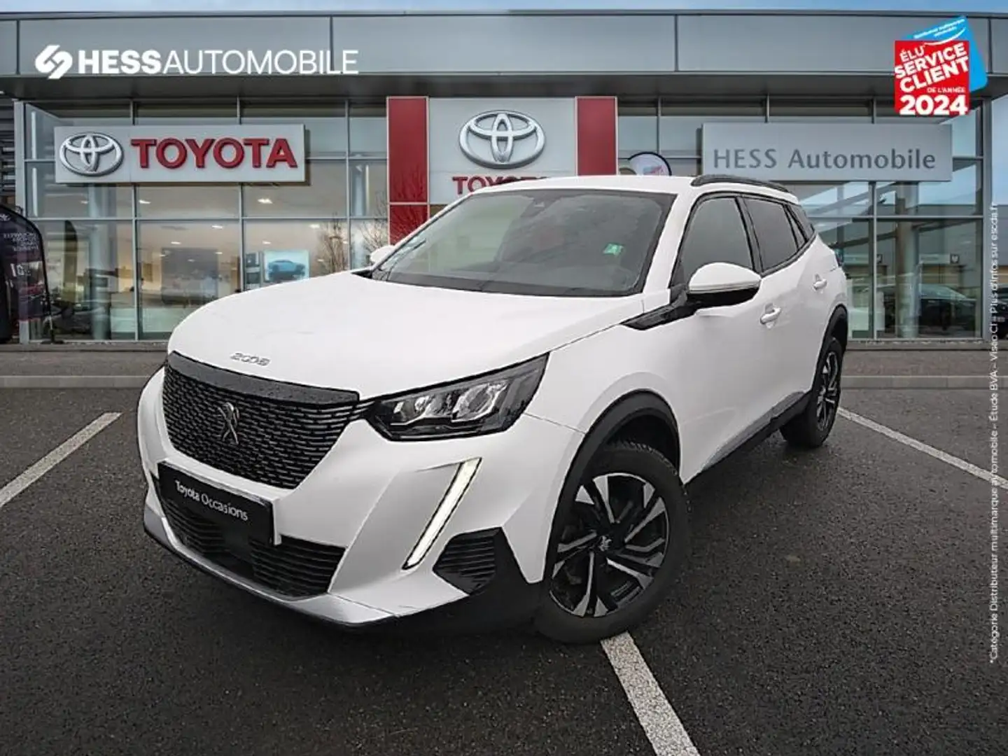 Peugeot 2008 1.2 PureTech 130ch S\u0026S Allure EAT8 Orange - 1
