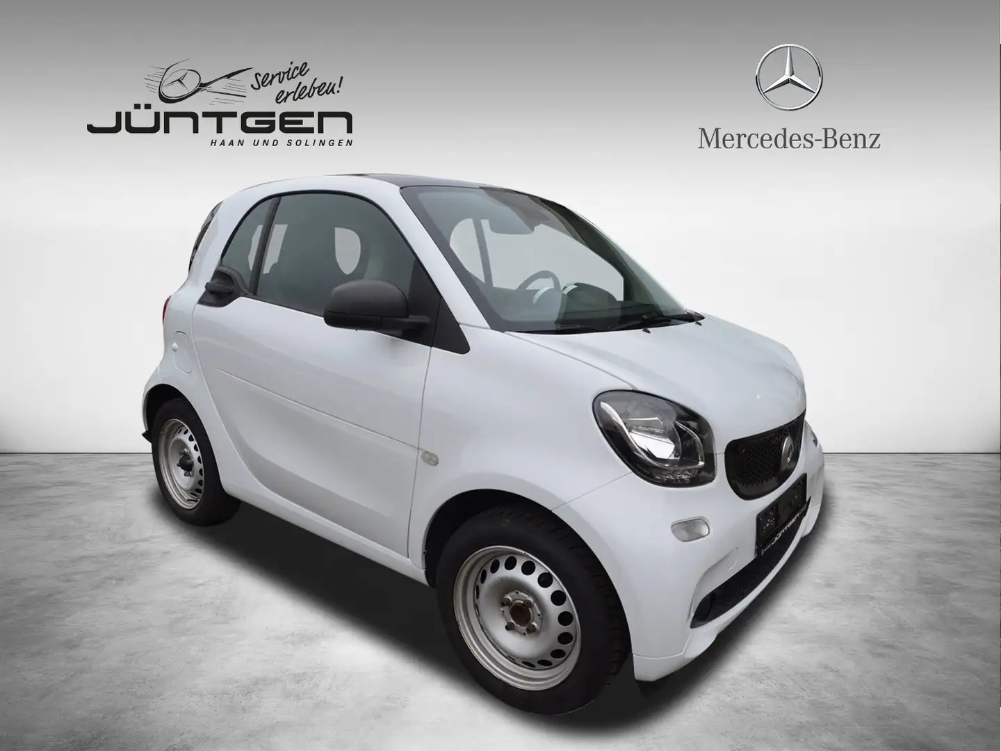 smart forTwo fortwo 52kW twinamic PANORAMADACH SHZ MEDIA NAVI Wit - 1