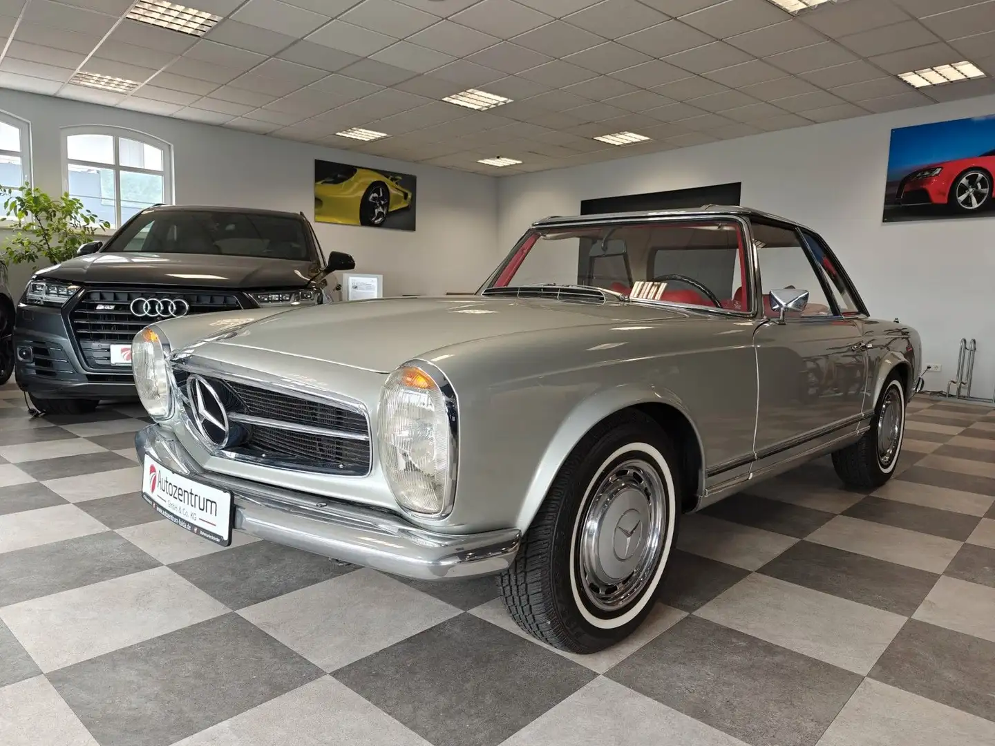 Mercedes-Benz SL 280 * PAGODE* Zum Aufbau* Argent - 1