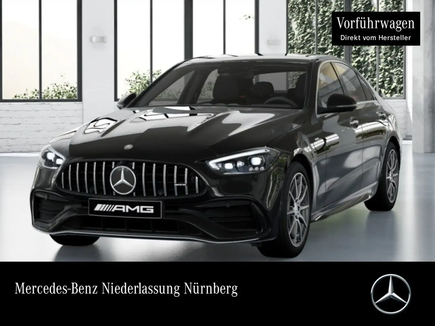 Mercedes-Benz C 43 AMG C 43 4M 360+KEYLESS+9G Czarny - 1