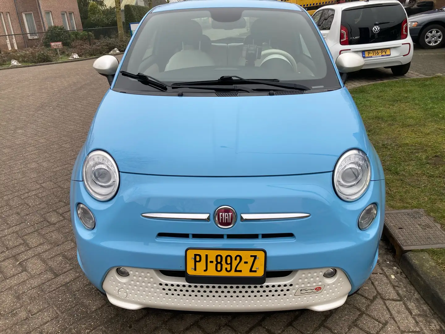 Fiat 500e 24kwH CLIMA, NAVI, PDC, AUTOMAAT etc. etc. Blu/Azzurro - 2