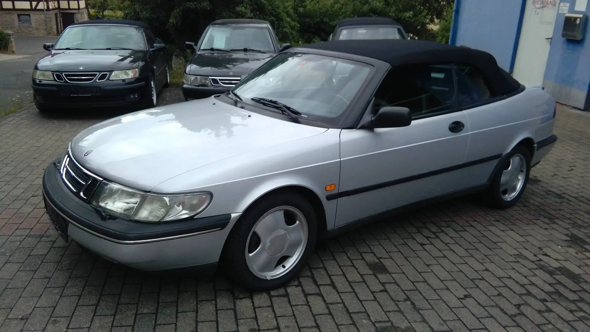 Saab 900 Saab 900 2.3i Cabrio SE,Top Zustand,Inspektion/Tüv neu Silber - 2