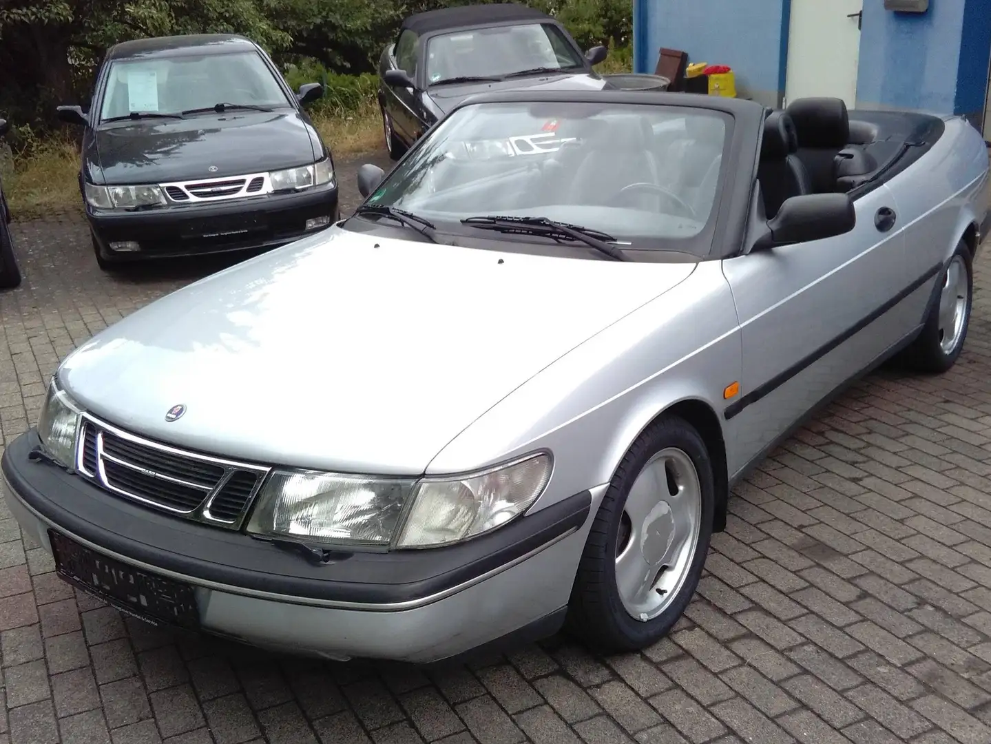 Saab 900 Saab 900 2.3i Cabrio SE,Top Zustand,Inspektion/Tüv neu Silber - 1