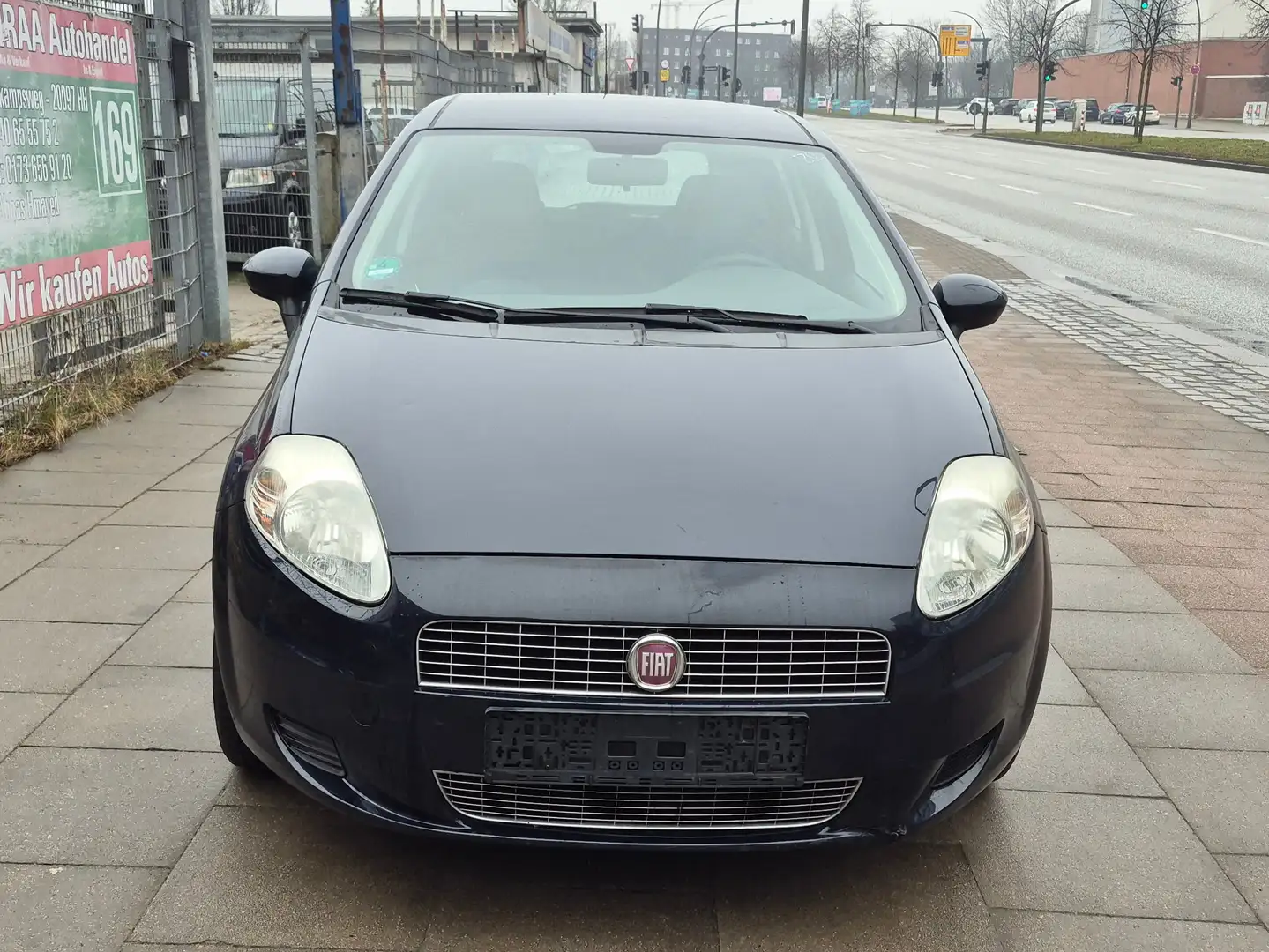 Fiat Grande Punto 1.4 **Mit Klimaanlage** Blau - 2