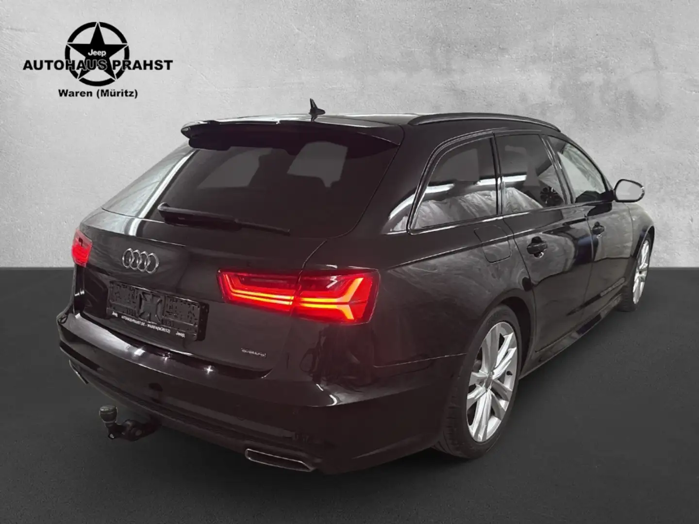 Audi A6 3.0 TDI clean quattro S line Matrix HuD Luftf Negro - 2
