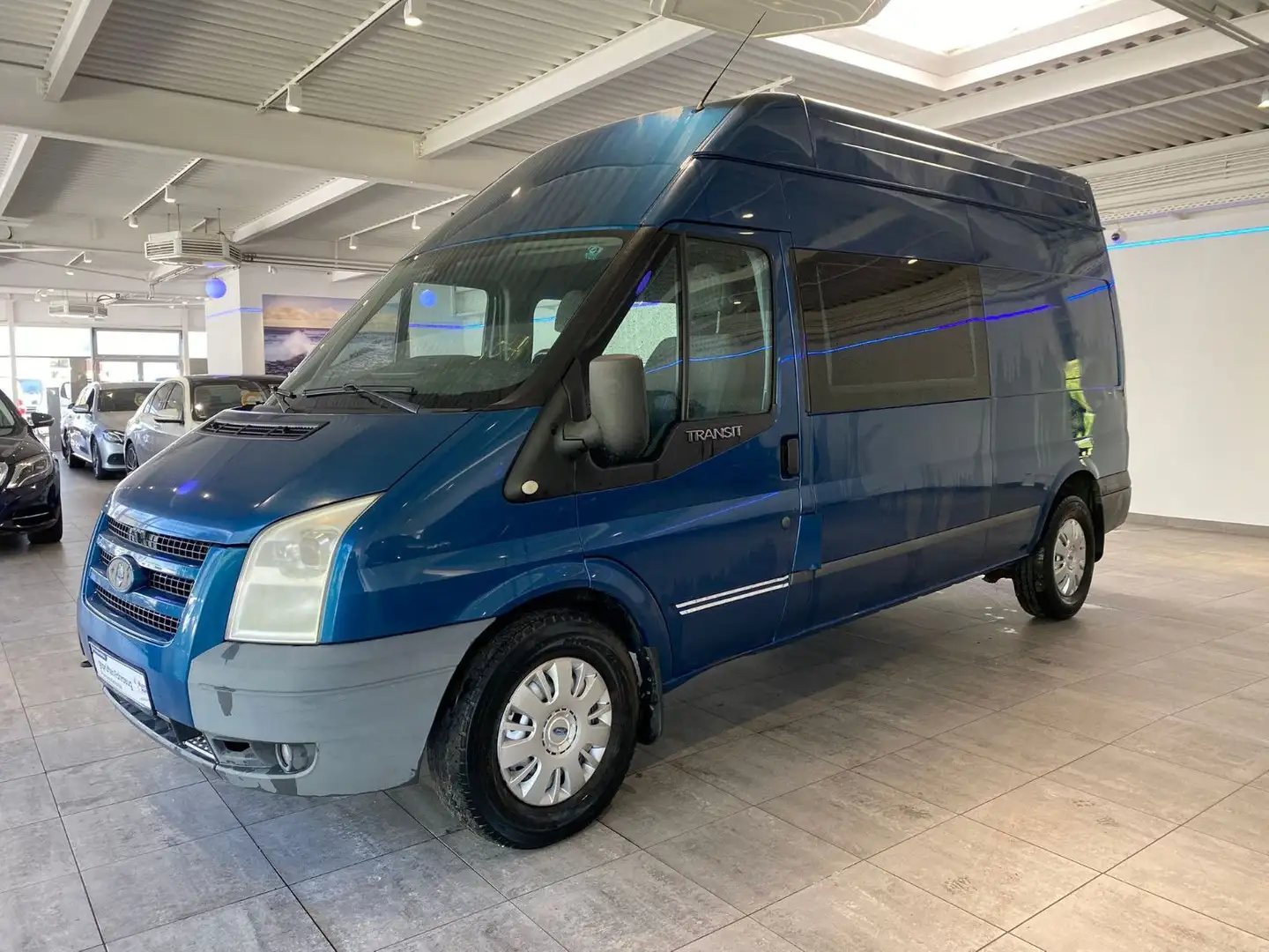 Ford Transit 2.2 Tdci L3-H3 Hoch+Lang *Klima* Blau - 2
