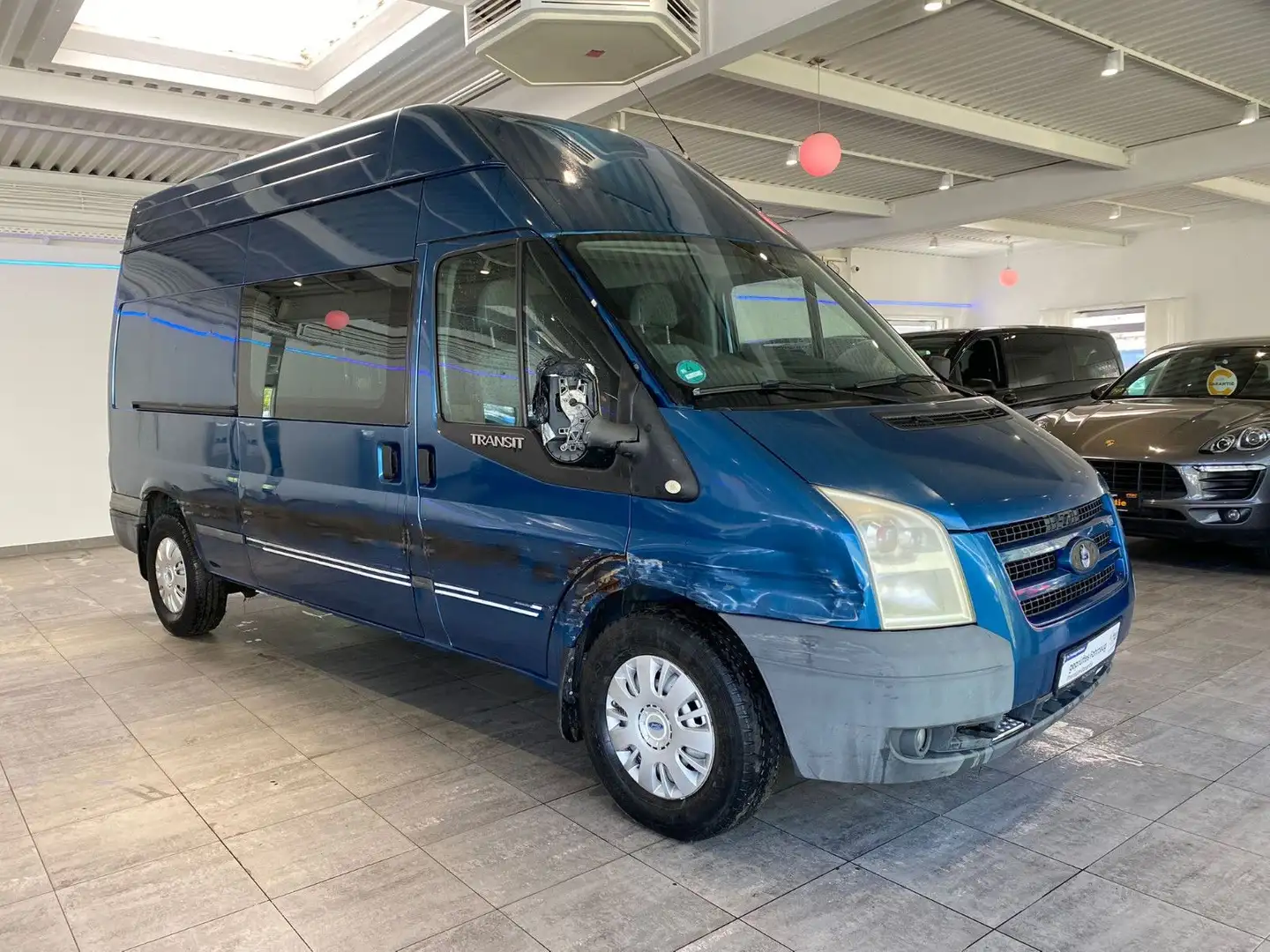 Ford Transit 2.2 Tdci L3-H3 Hoch+Lang *Klima* Blau - 1