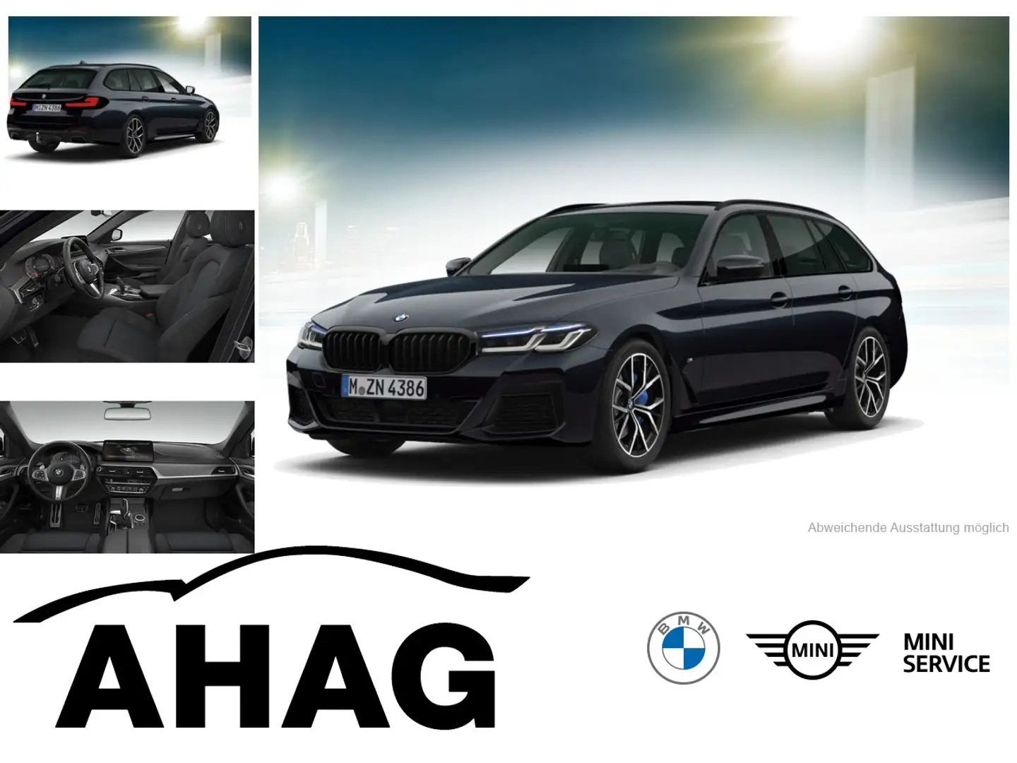 BMW 530 d Touring M Sportpaket Innovationsp. Panorama Schwarz - 1