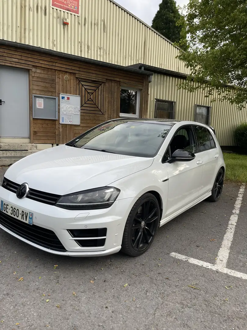 Volkswagen Golf R Blanc - 2