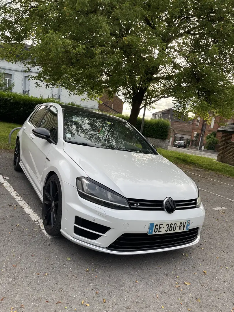 Volkswagen Golf R Blanc - 1