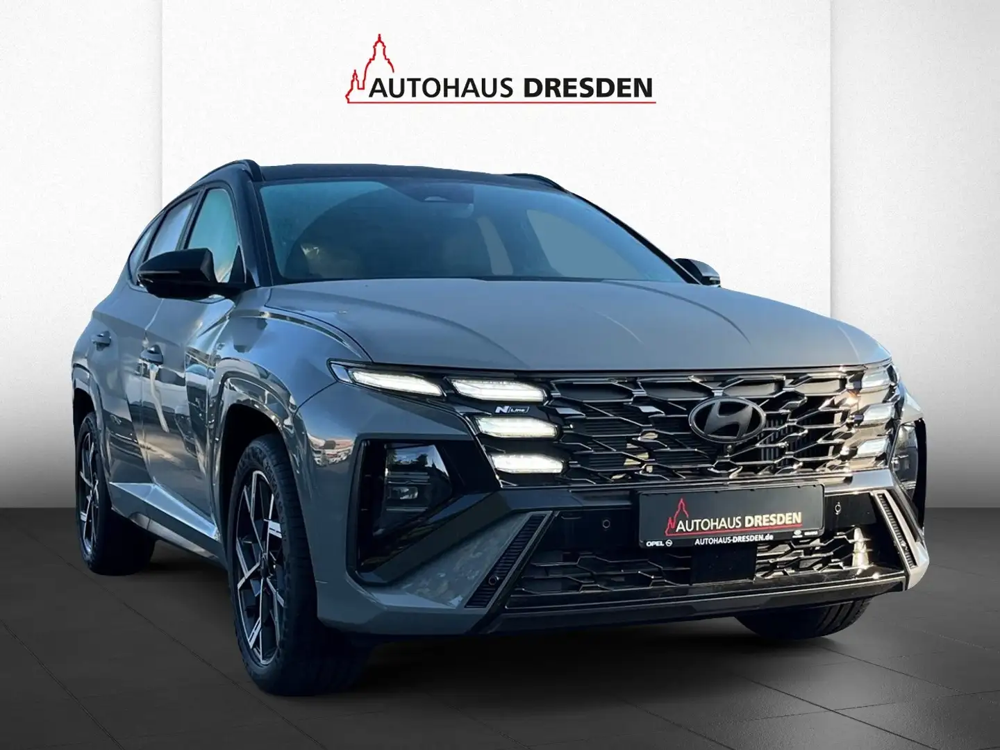 Hyundai TUCSON 1.6 T-GDI MHEV *SOFORT*MATRIX*HUD* Schwarz - 2