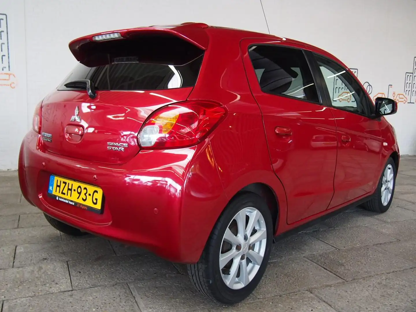Mitsubishi Space Star 1.2 Intense+ (APK:Nieuw) Incl.Garantie Rojo - 2