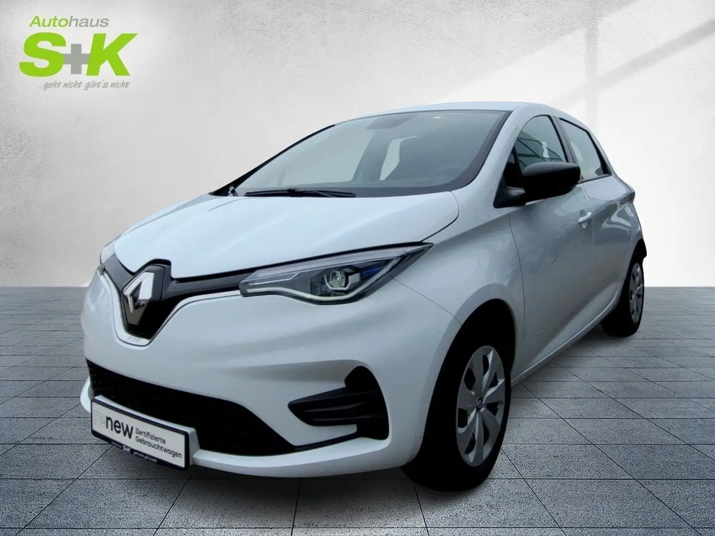 Renault ZOE Life R110/Z.E. 50 (Kauf-Batterie)*KLIMA*GJR* Wit - 1