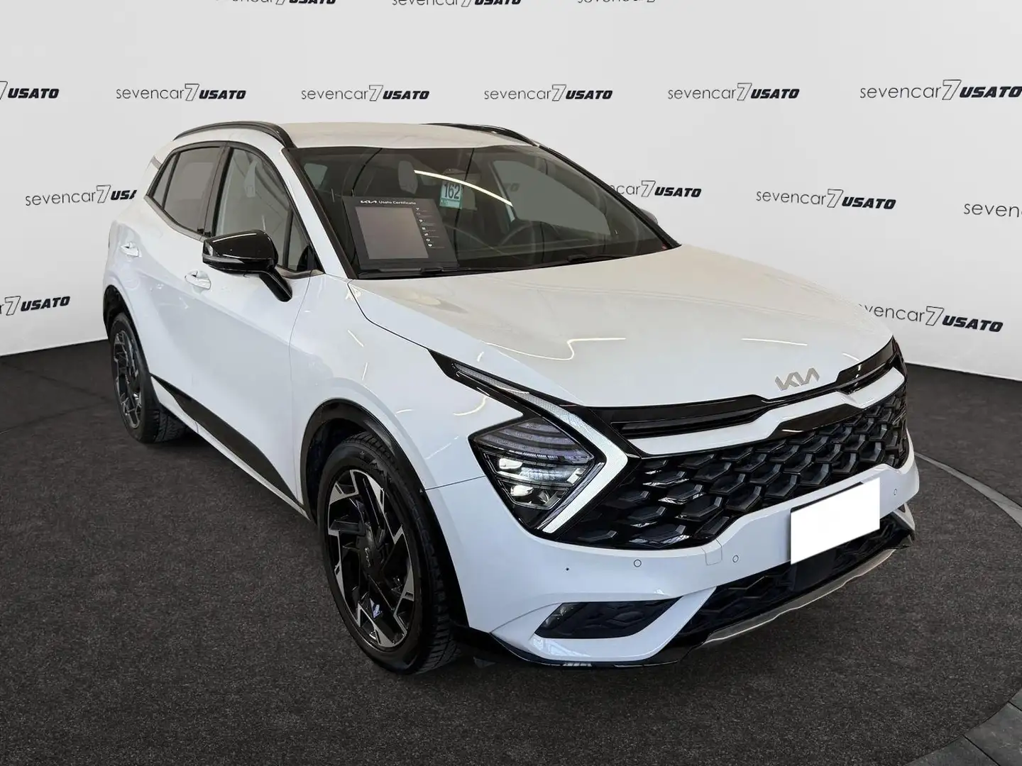 Kia Sportage 1.6 CRDi MHEV DCT GT-line Blanc - 2