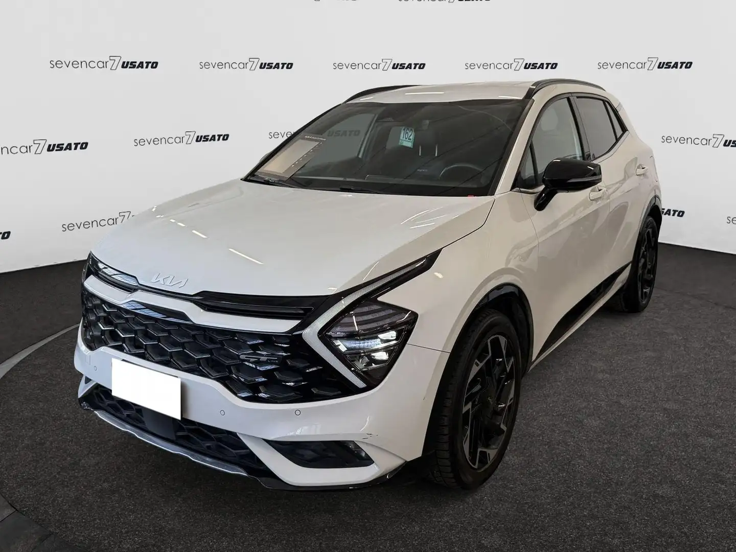 Kia Sportage 1.6 CRDi MHEV DCT GT-line Blanc - 1