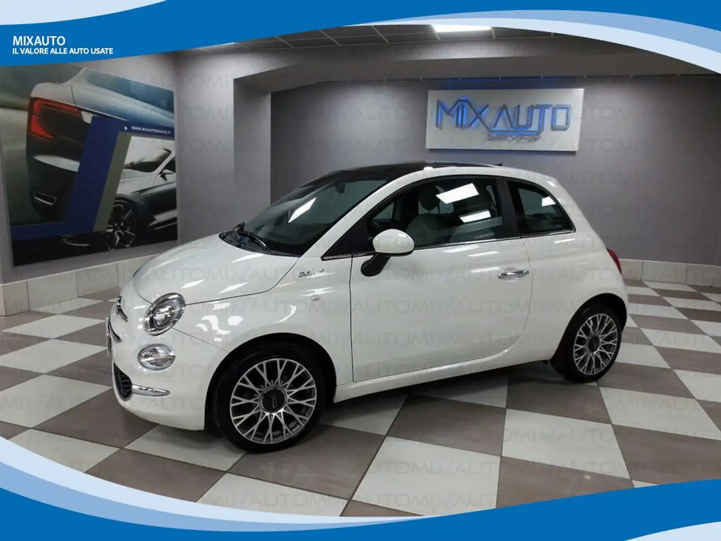 Fiat 500 Hybrid 1.0 70cv Dolcevita EU6 Bianco - 1