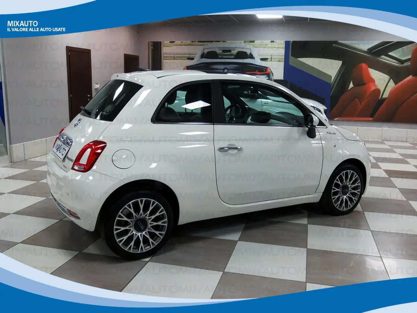 Fiat 500 Hybrid 1.0 70cv Dolcevita EU6 Bianco - 2
