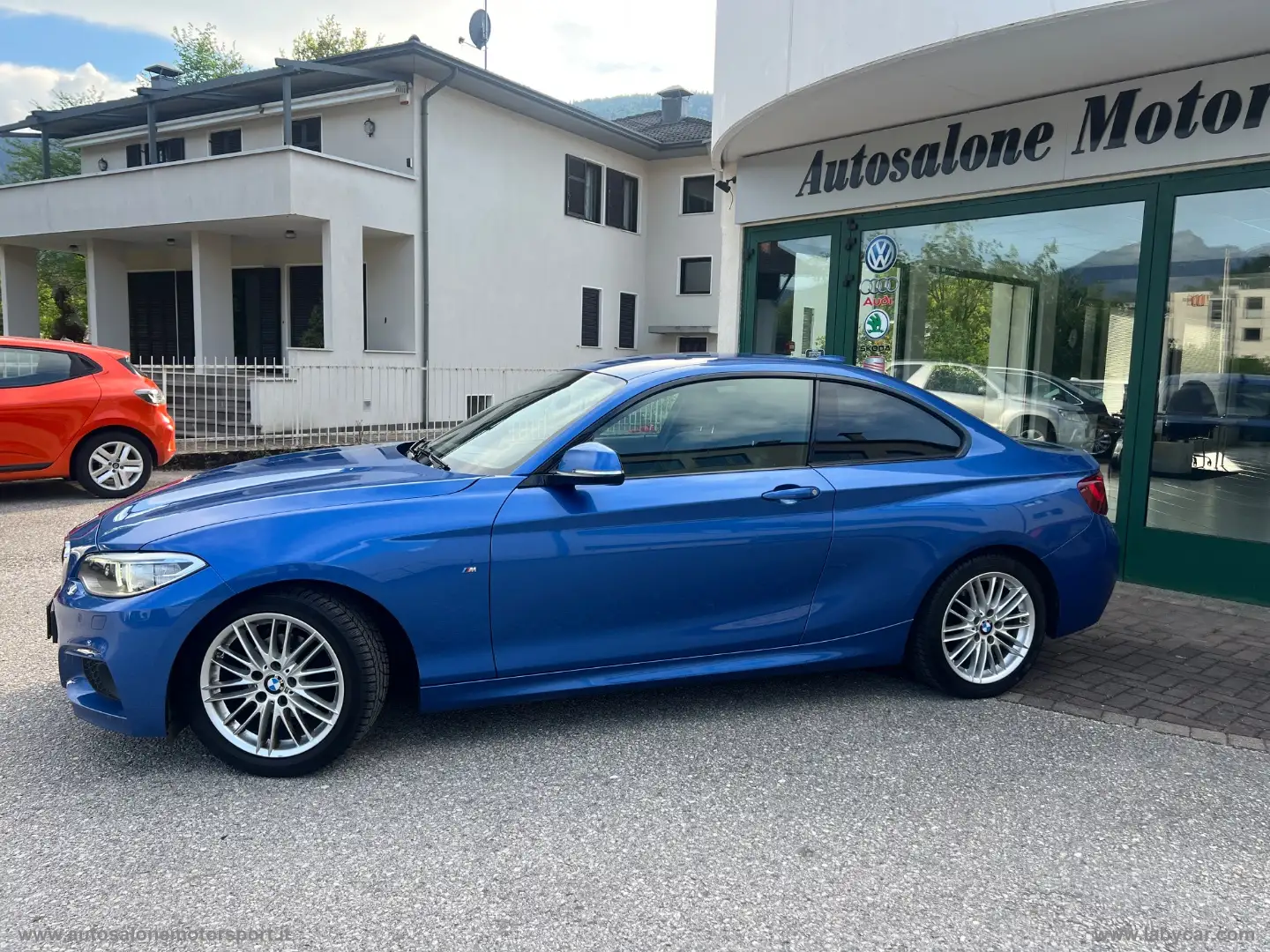BMW 220 218d Coupé Msport Blau - 2