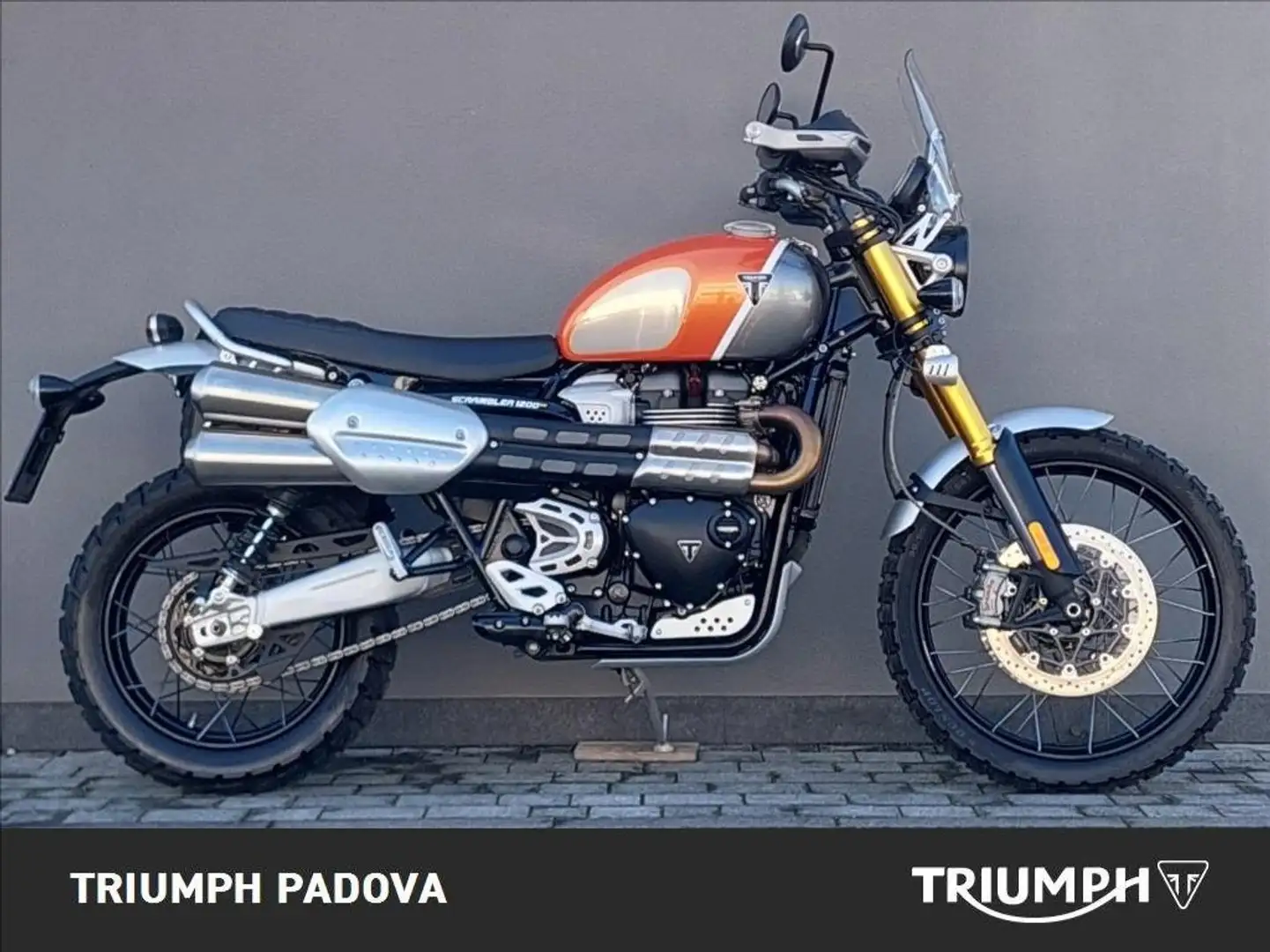 Triumph Scrambler 1200 XE Gold Line Abs Arancione - 1
