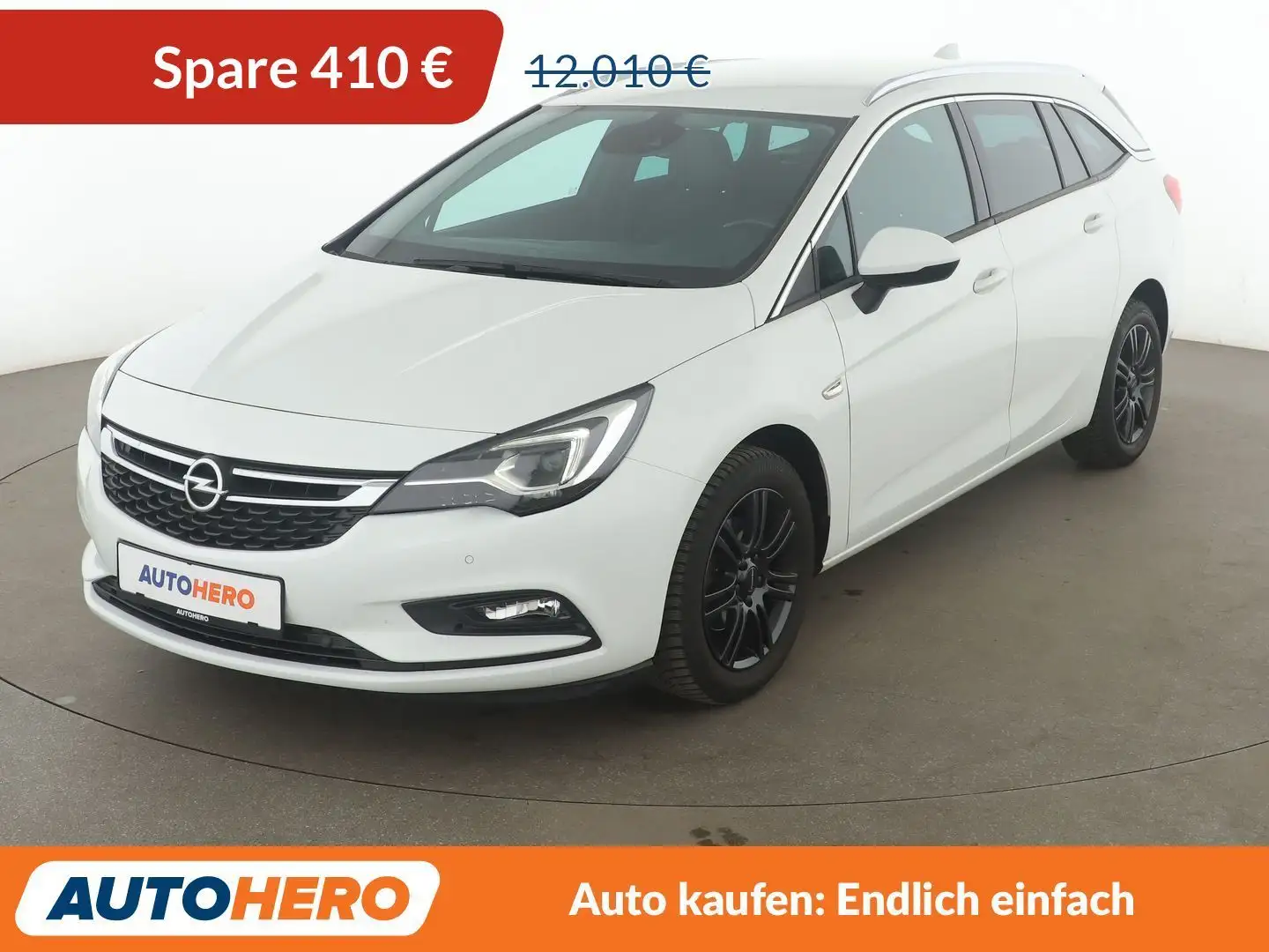 Opel Astra 1.4 SIDI Turbo Innovation Start/Stop*LED*TEMPO*CAM Weiß - 1