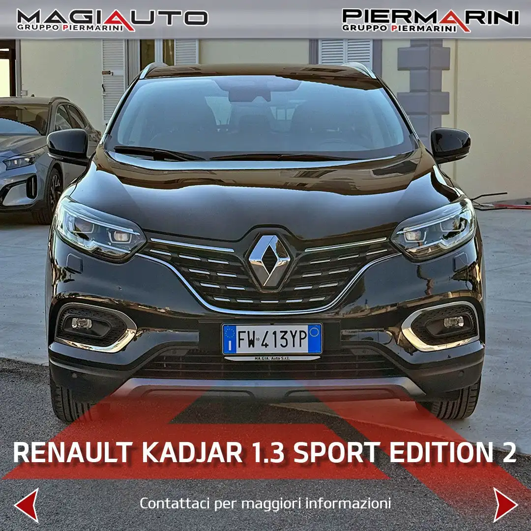 Renault Kadjar TCe 160 CV FAP Sport Edition2 Noir - 2