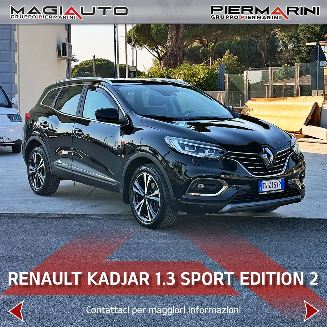 Renault Kadjar TCe 160 CV FAP Sport Edition2 Noir - 1