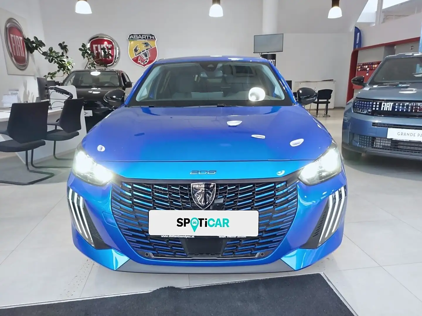 Peugeot 208 PureTech 100 S&S Allure Blau - 2