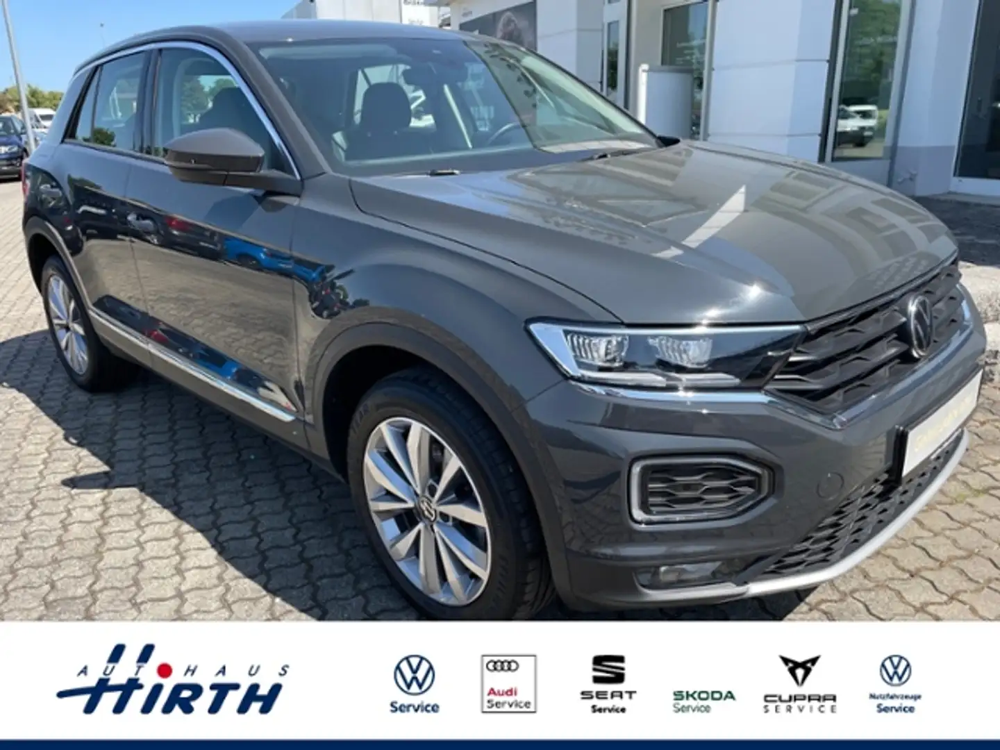 Volkswagen T-Roc Style 1.0 TSI OPF 81 kW 6-Gang KLIMA LED NAVI ALU Grau - 1