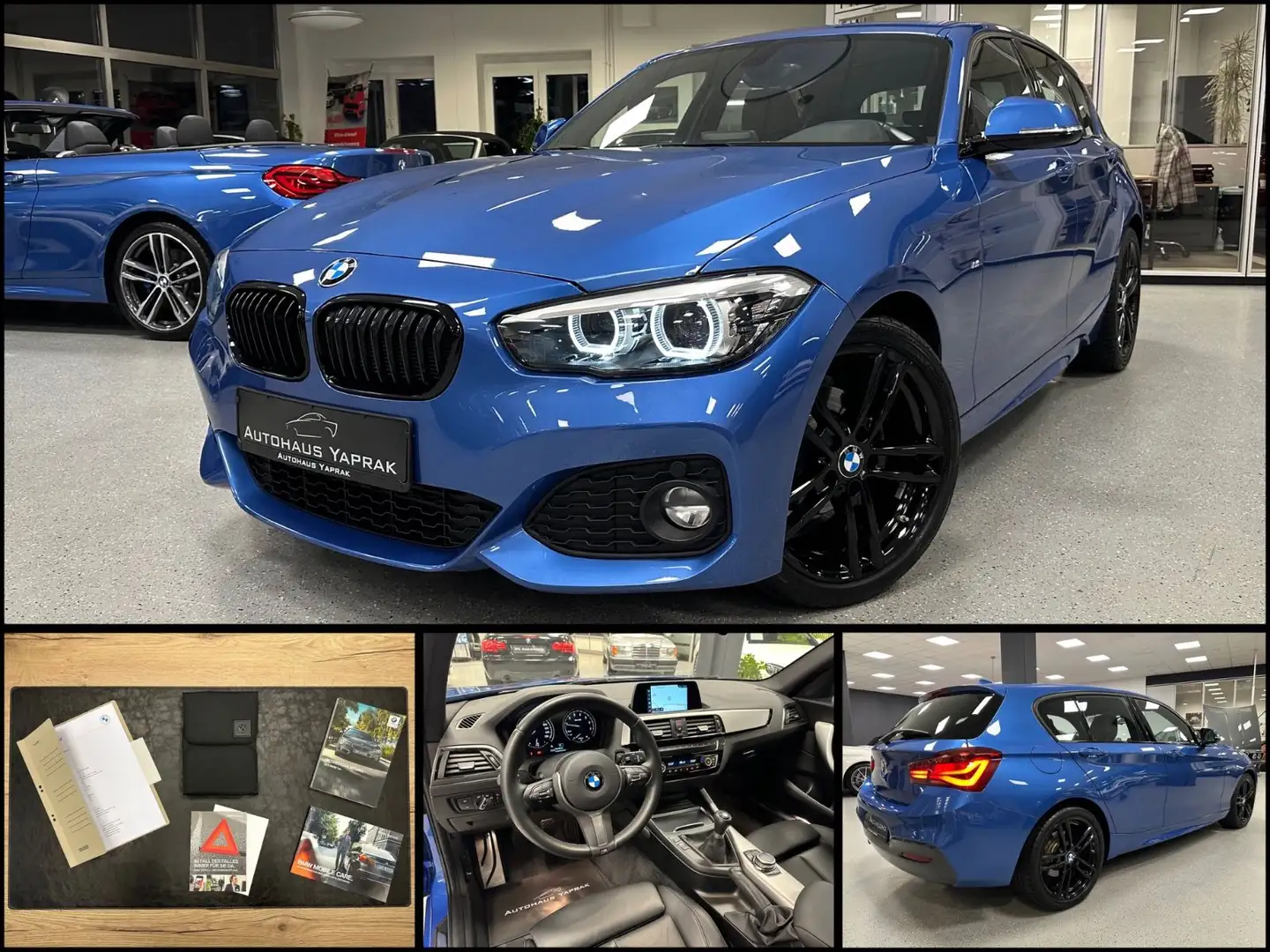BMW 118 i Edition M Sport Shadow|1HD|13.116km|Service Bleu - 1