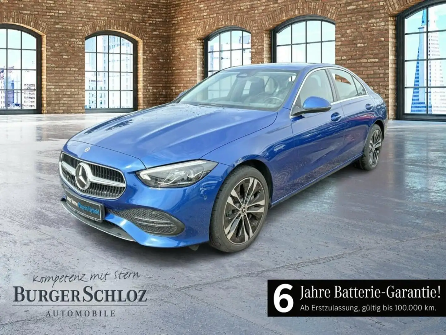 Mercedes-Benz C 300 e Avantgarde SpurW LM PDC SHZ LED SpurH Blau - 1