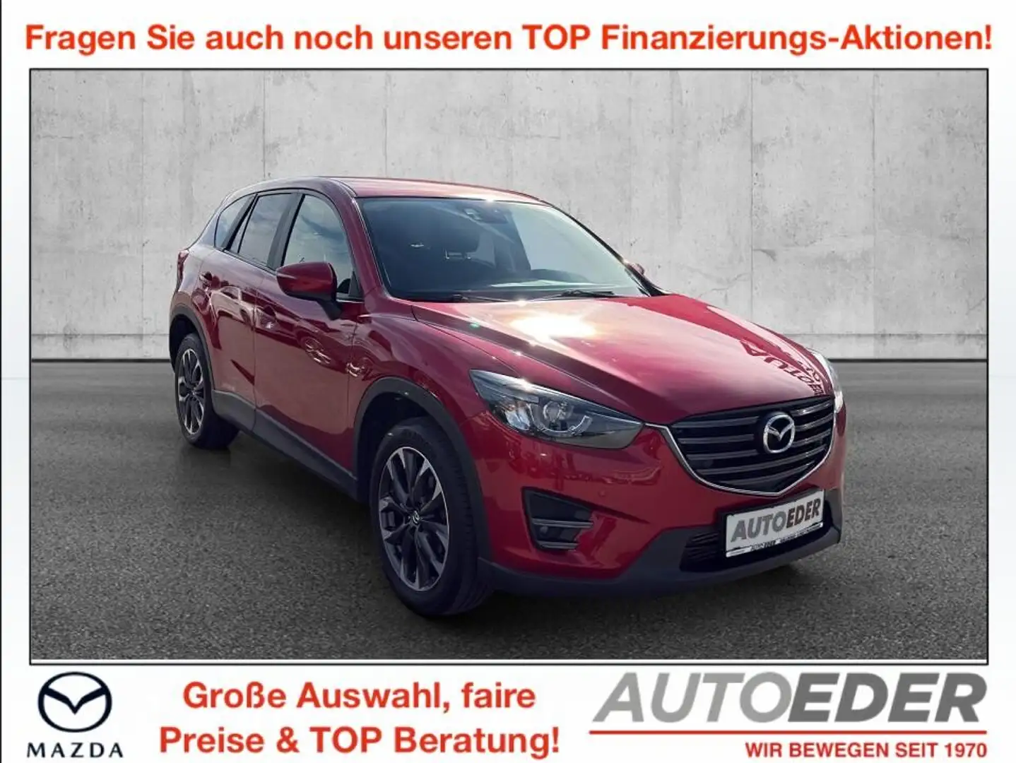 Mazda CX-5 CD150 AWD Takumi Aut. Rot - 1