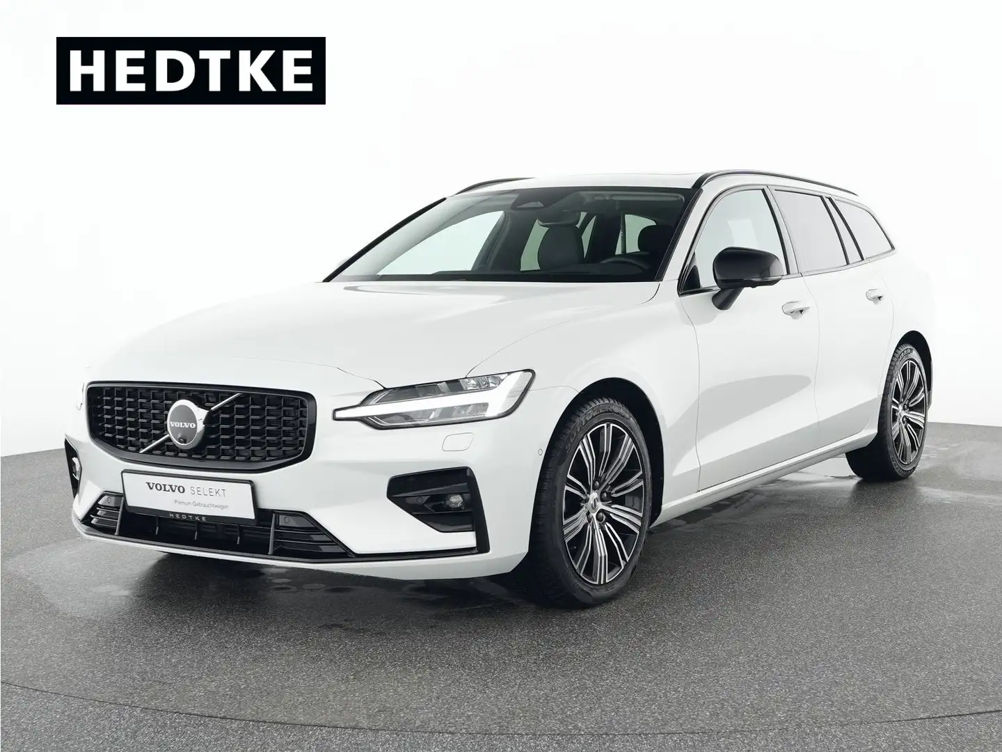 Volvo V60 B4 Geartronic Ultra Dark AHK*360°B&W*HUD Weiß - 1