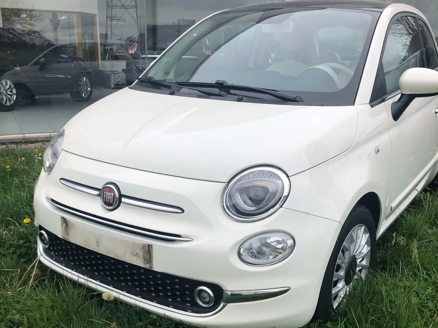 Fiat 500 1.2i Lounge (EU6d-TEMP) Blanco - 1
