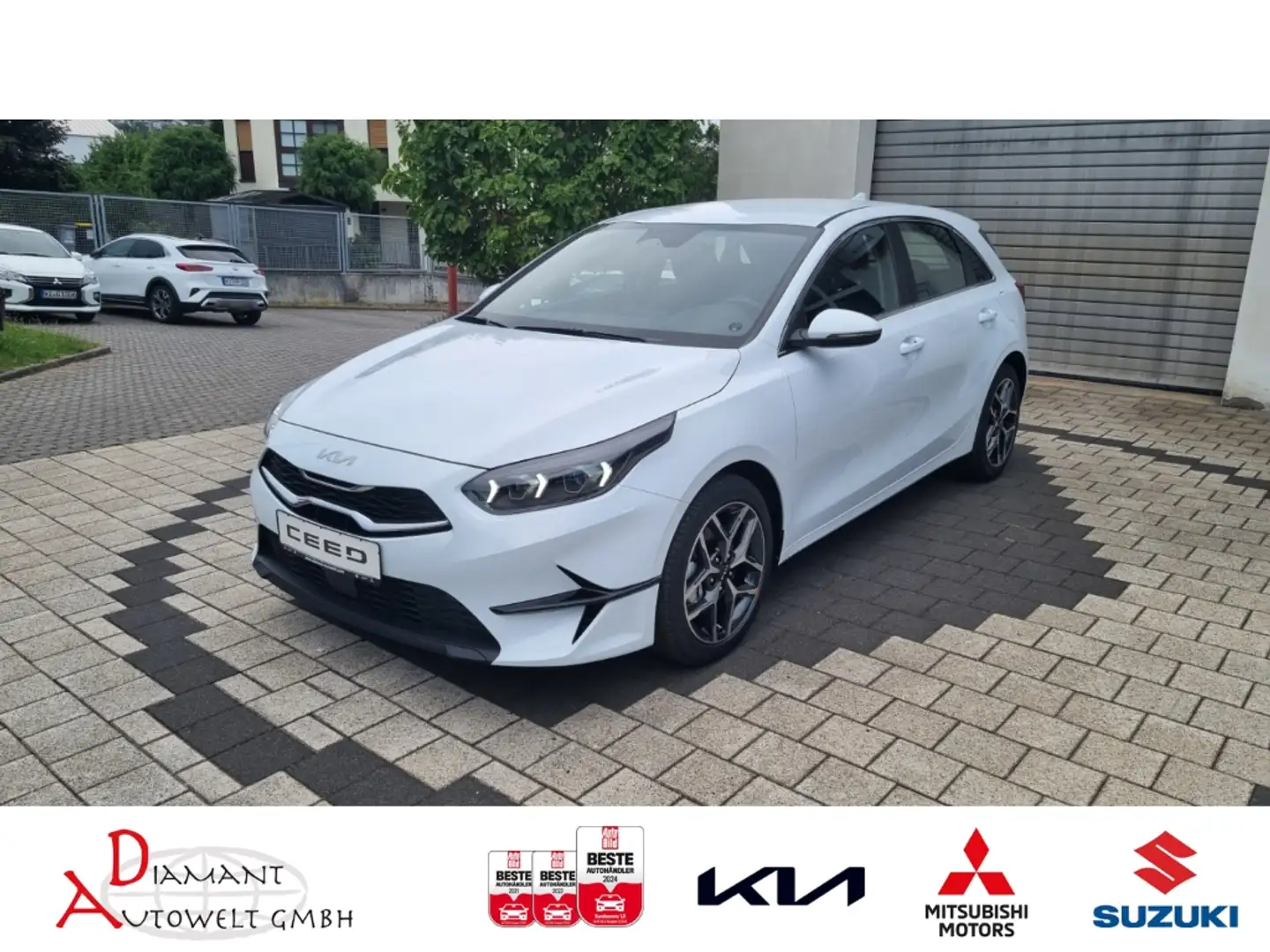 Kia Ceed / cee'd 5 1.5T 140 DCT7 Spirit STD mit Rückfahrkamera Білий - 1