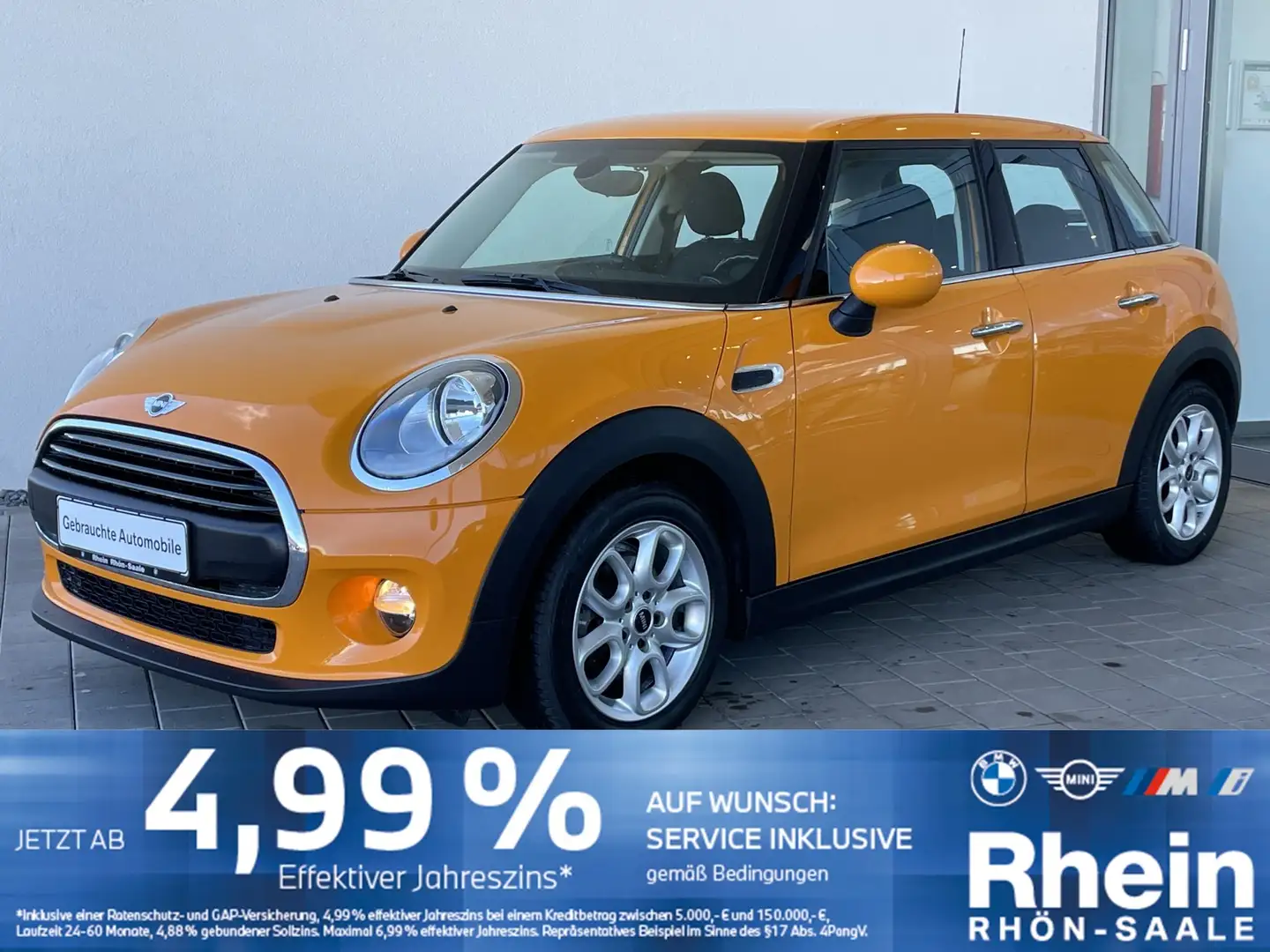 MINI One D Pepper PDC hi.Klimaaut.SH.LM-Felgen. Orange - 1