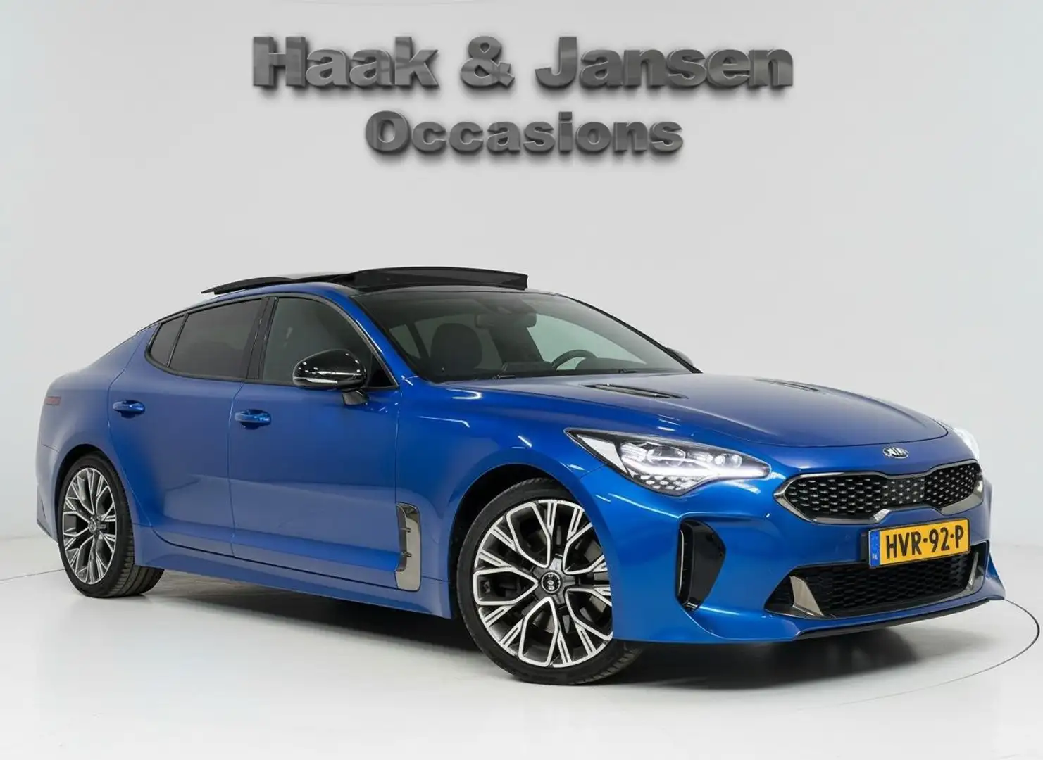 Kia Stinger GT-Line 2WD - Pano - Leder - Adaptive - Trekhaak - Blau - 2