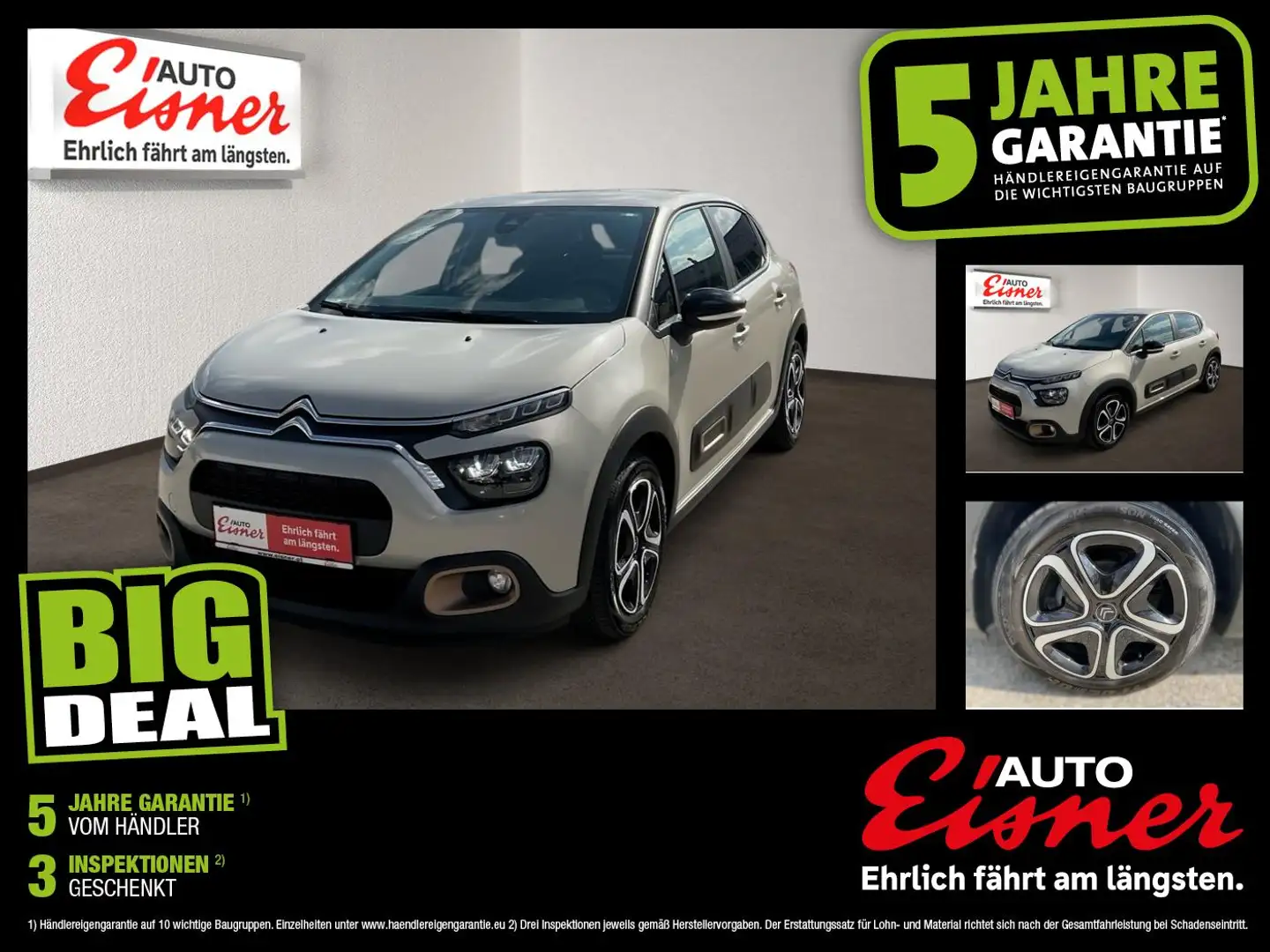 Citroen C3 PURETECH C-SERIES Grau - 1