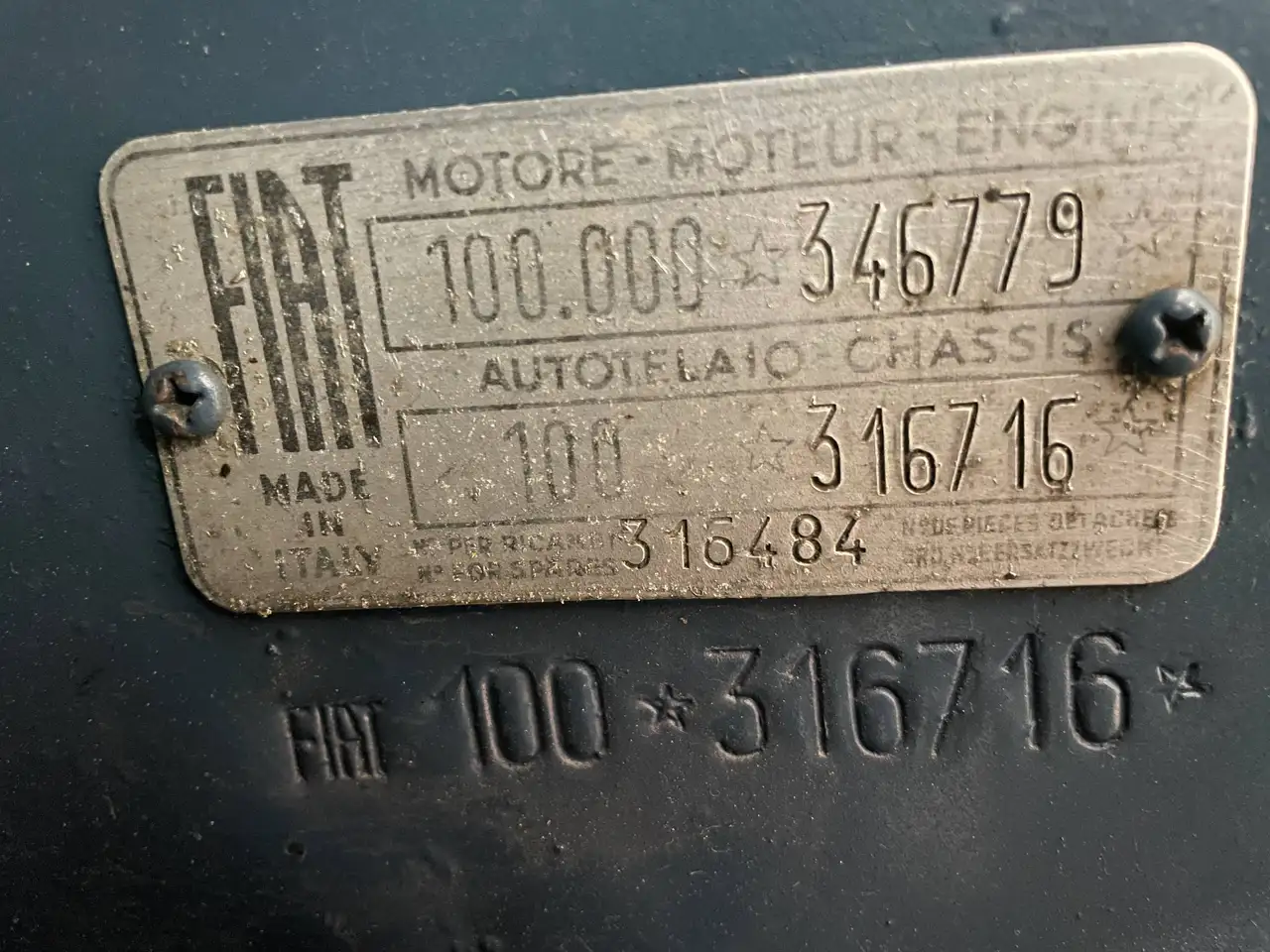 Fiat 600 1957, foto 4