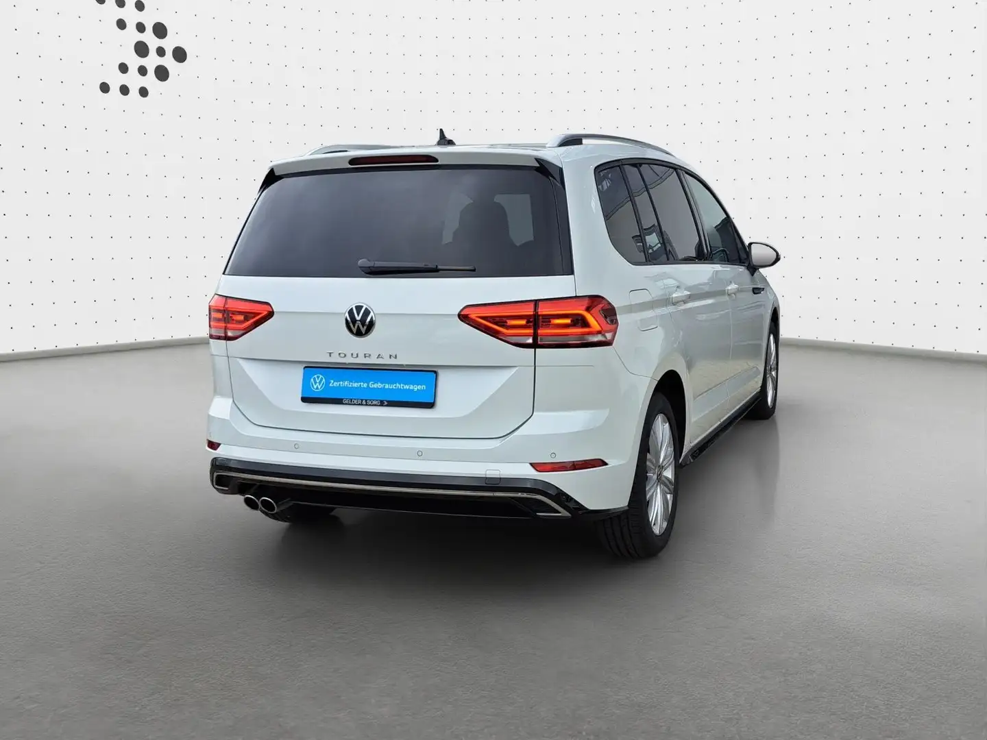 Volkswagen Touran TDI R-Line Ext.*7Sitz*Pan*ACC*DAB*Digital Weiß - 2